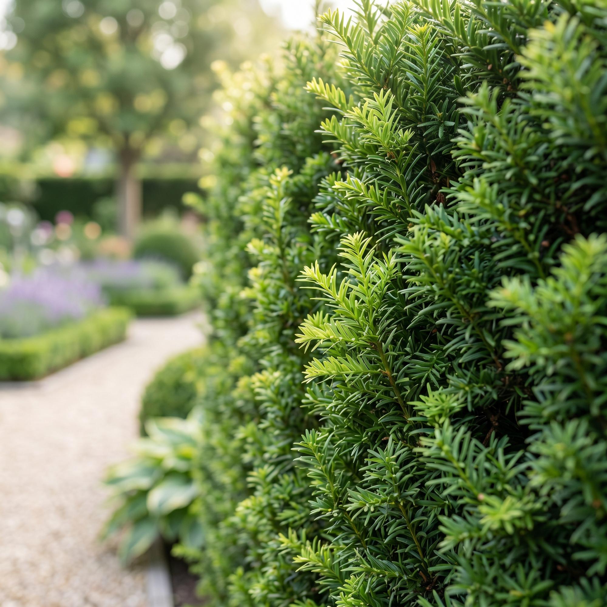 16x Taxus baccata - Venijnboom - Haagplanten - Groenblijvend - Groen - Pot 9cm - Hoogte 20-30cm
