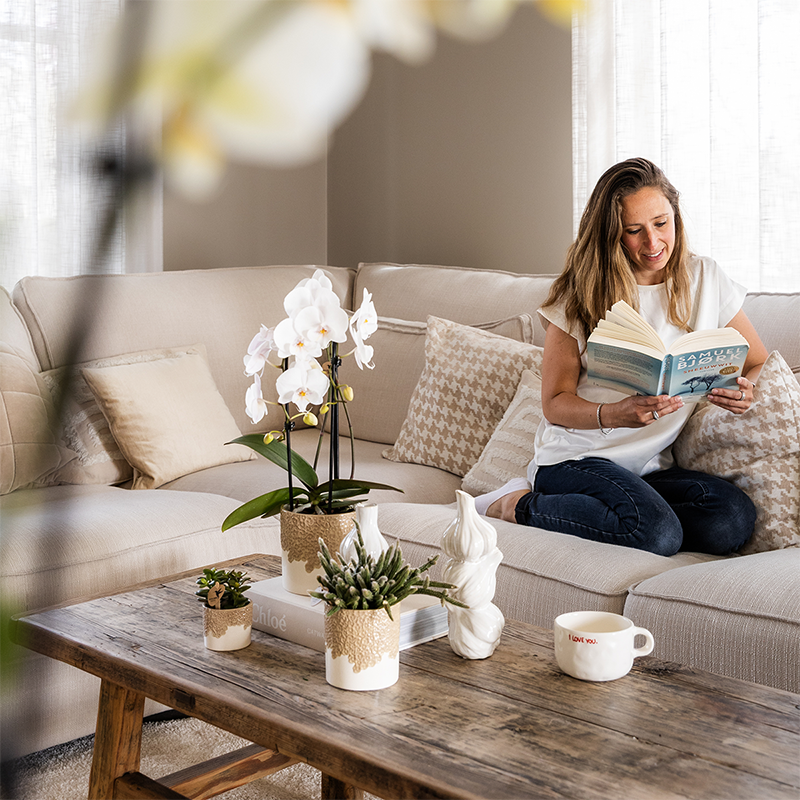 Kolibri Home | Bloom sierpot - Sand - Ø6cm