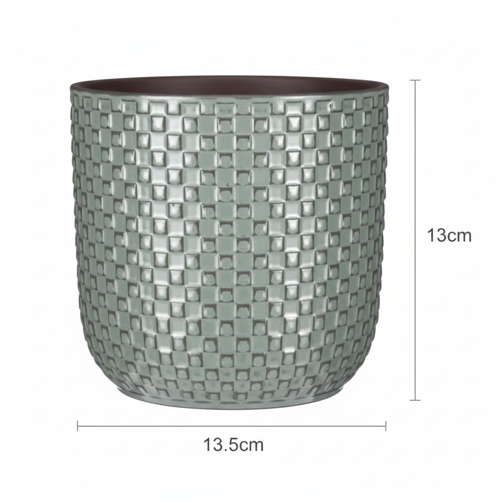 Pot relief groen D13,5