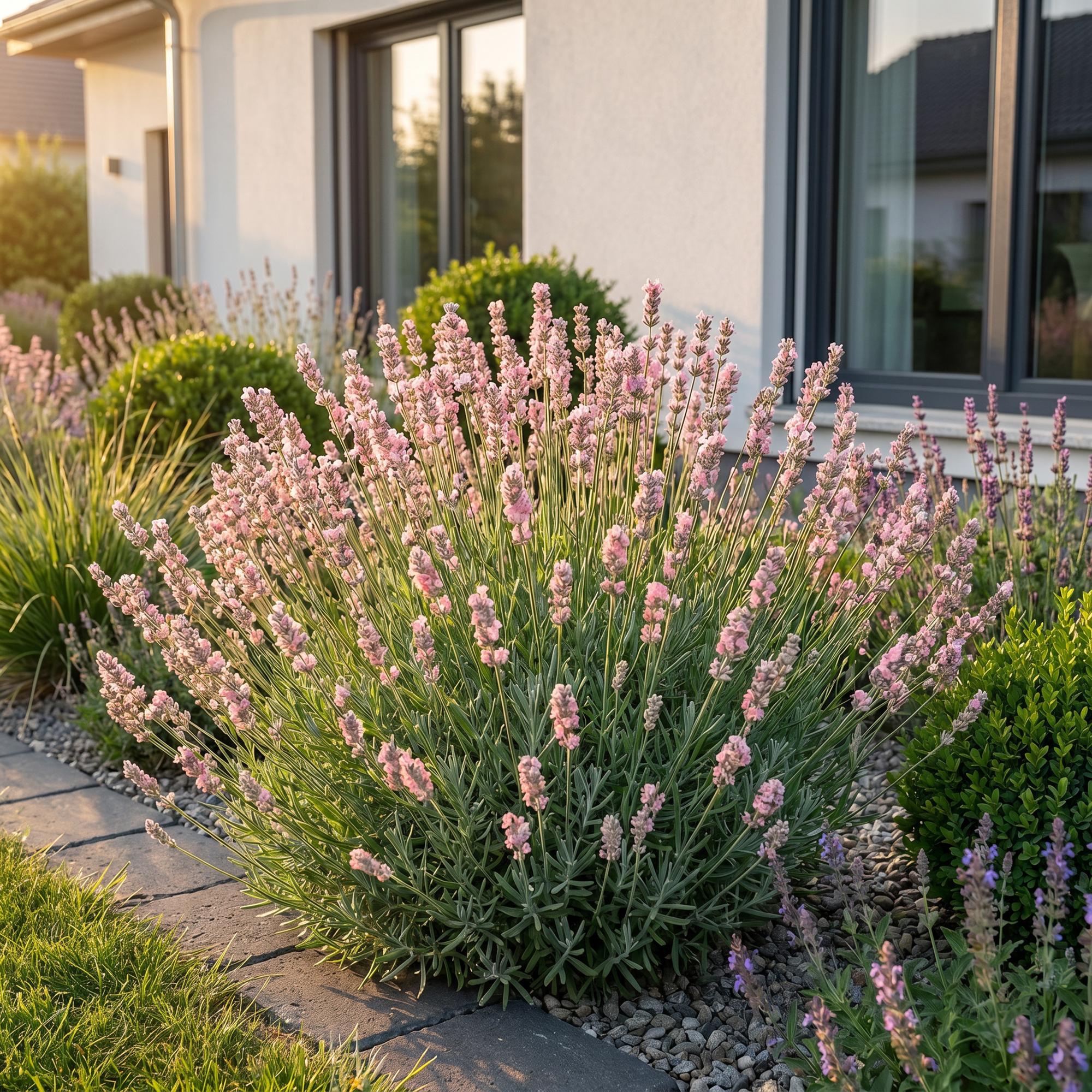 Vasteplant - Lavandula ang. Rosea - Lavendel - Geurend - Roze - 1 Plant - Pot 11cm - Hoogte 15-25cm