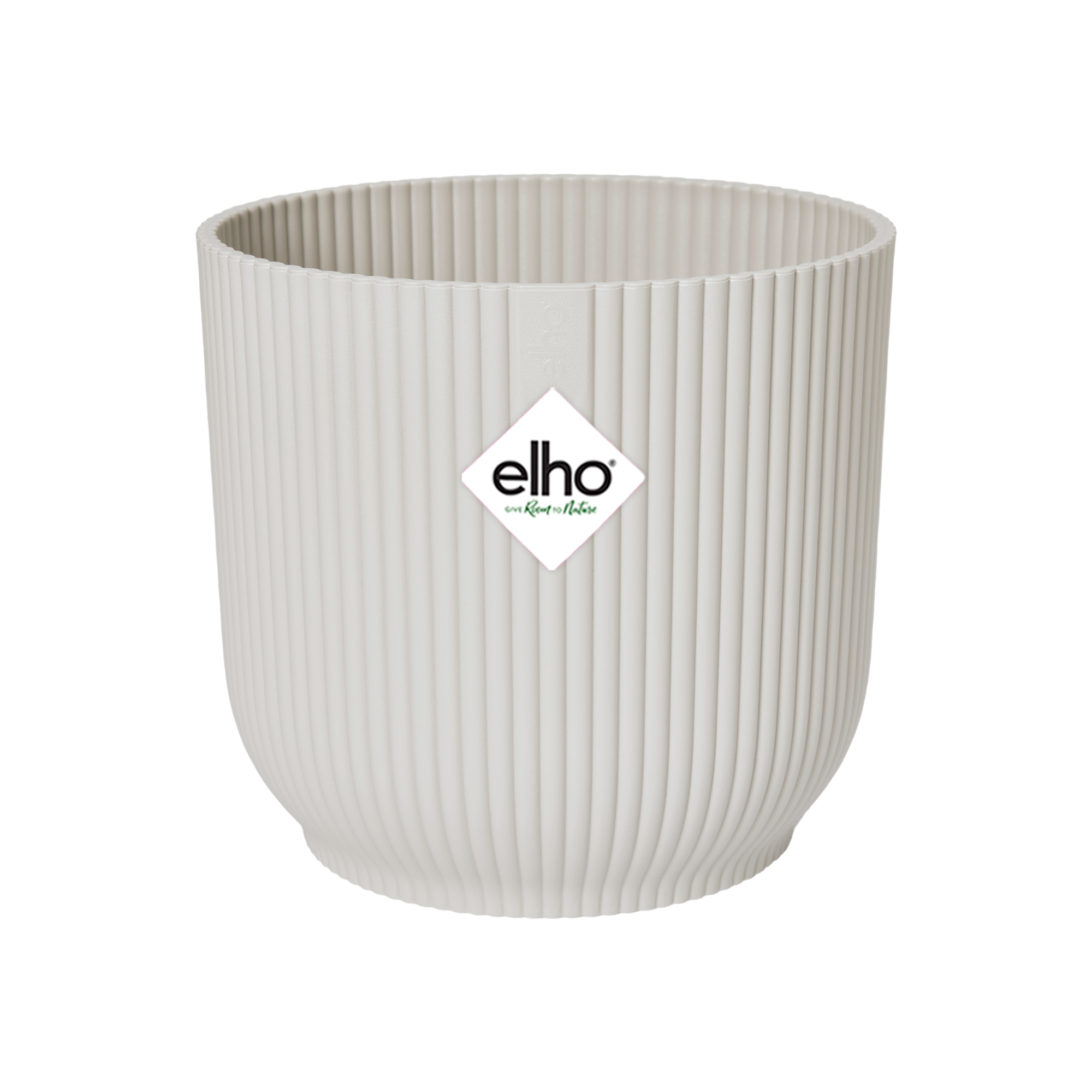 Pot elho Vibes Fold Round wit - including wheels - D35 x H33