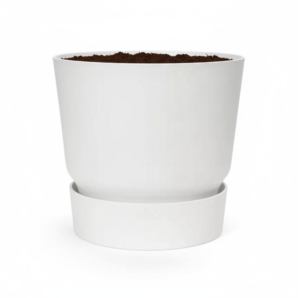 Elho greenville round white - D30cm