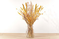 Droogbloemen boeket - Yellow XL - Droogboeket - 70 cm