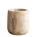 Pot - Hout lichtbruin - Pia pot - L - H31 W29