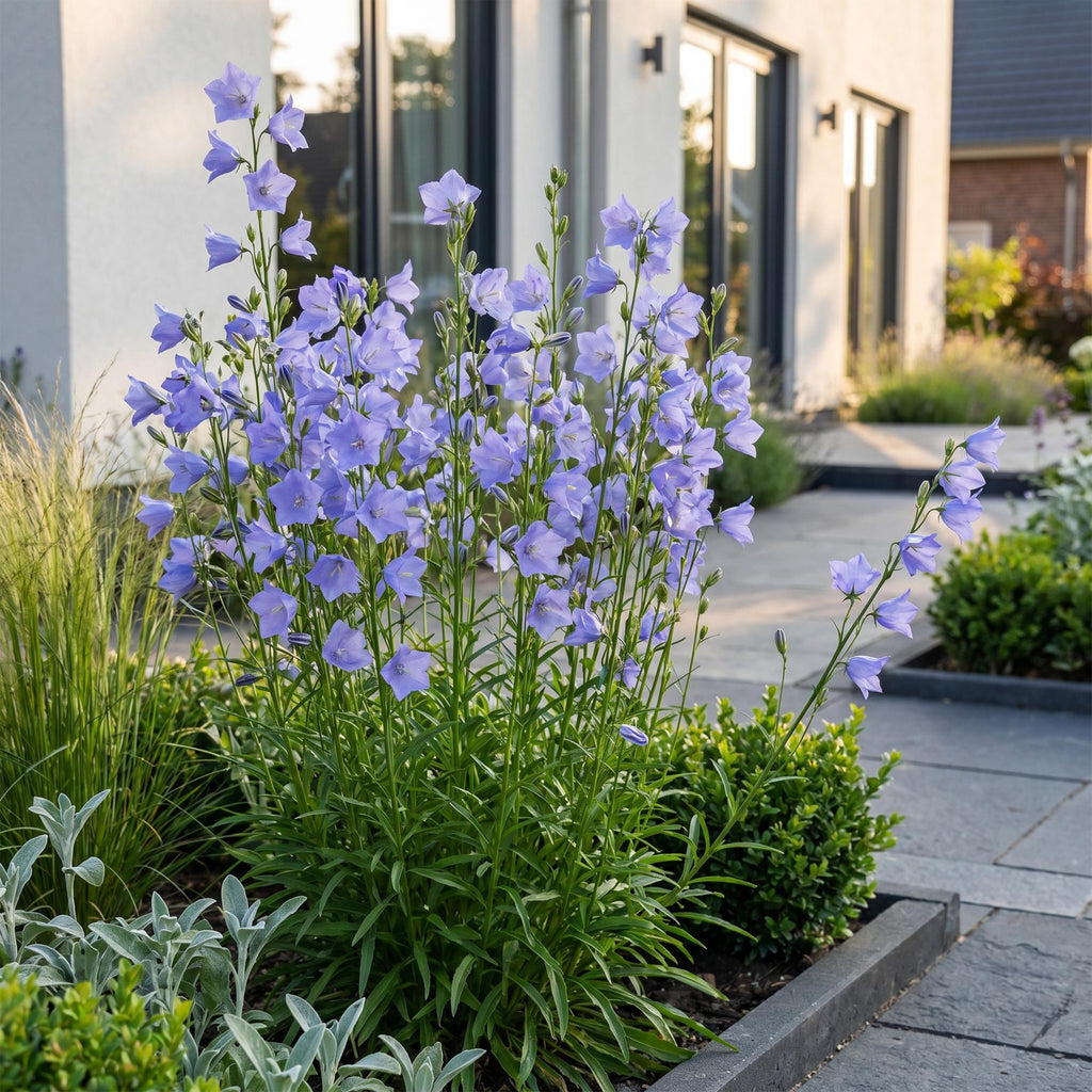 Vasteplant - Campanula persicifolia - Perzikbladklokje - Bijen en Vlinderlokkers - Blauw - 24 Planten - Pot 11cm - Hoogte 15-25cm
