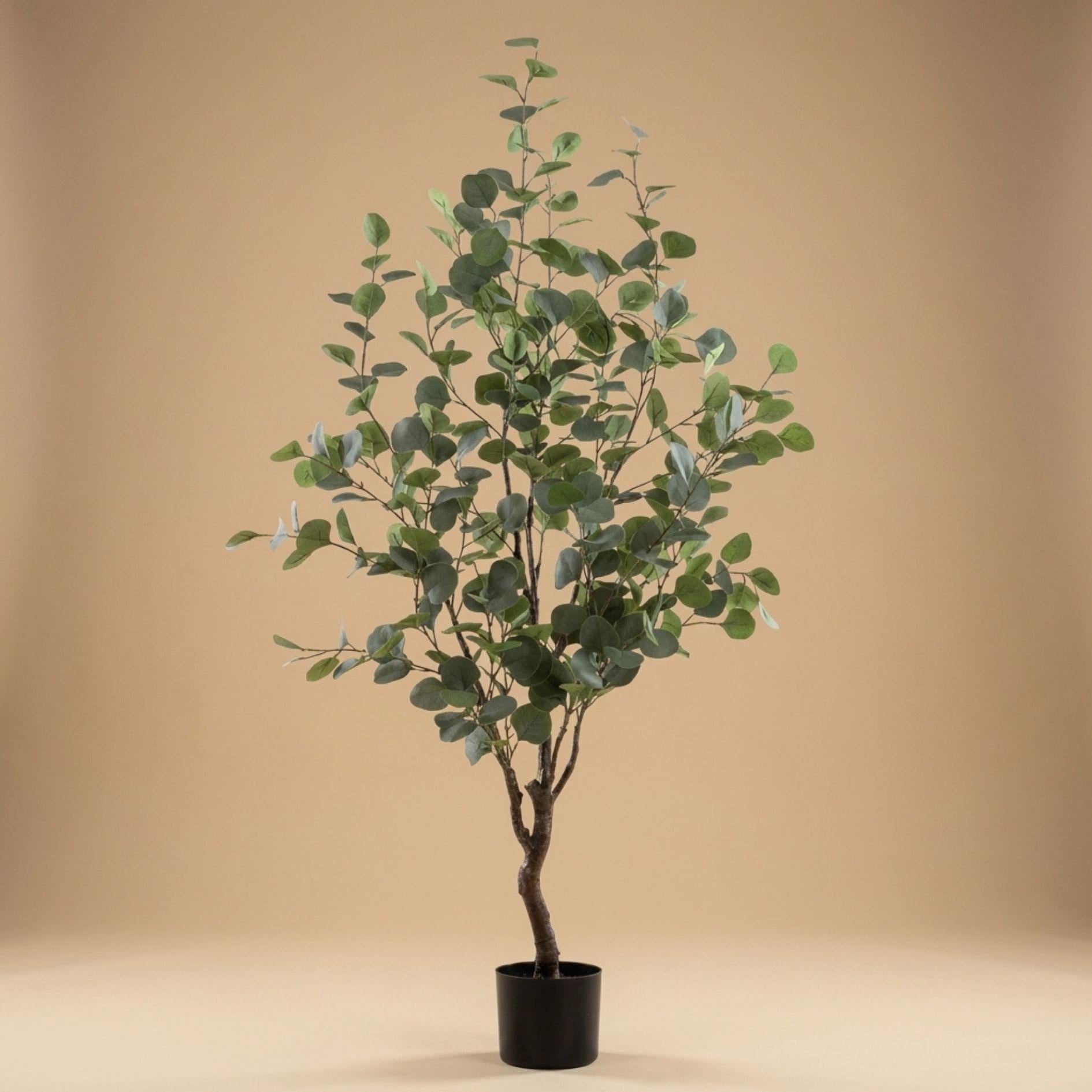 Eucalyptus kunstboom - 140 cm - Kunstplant