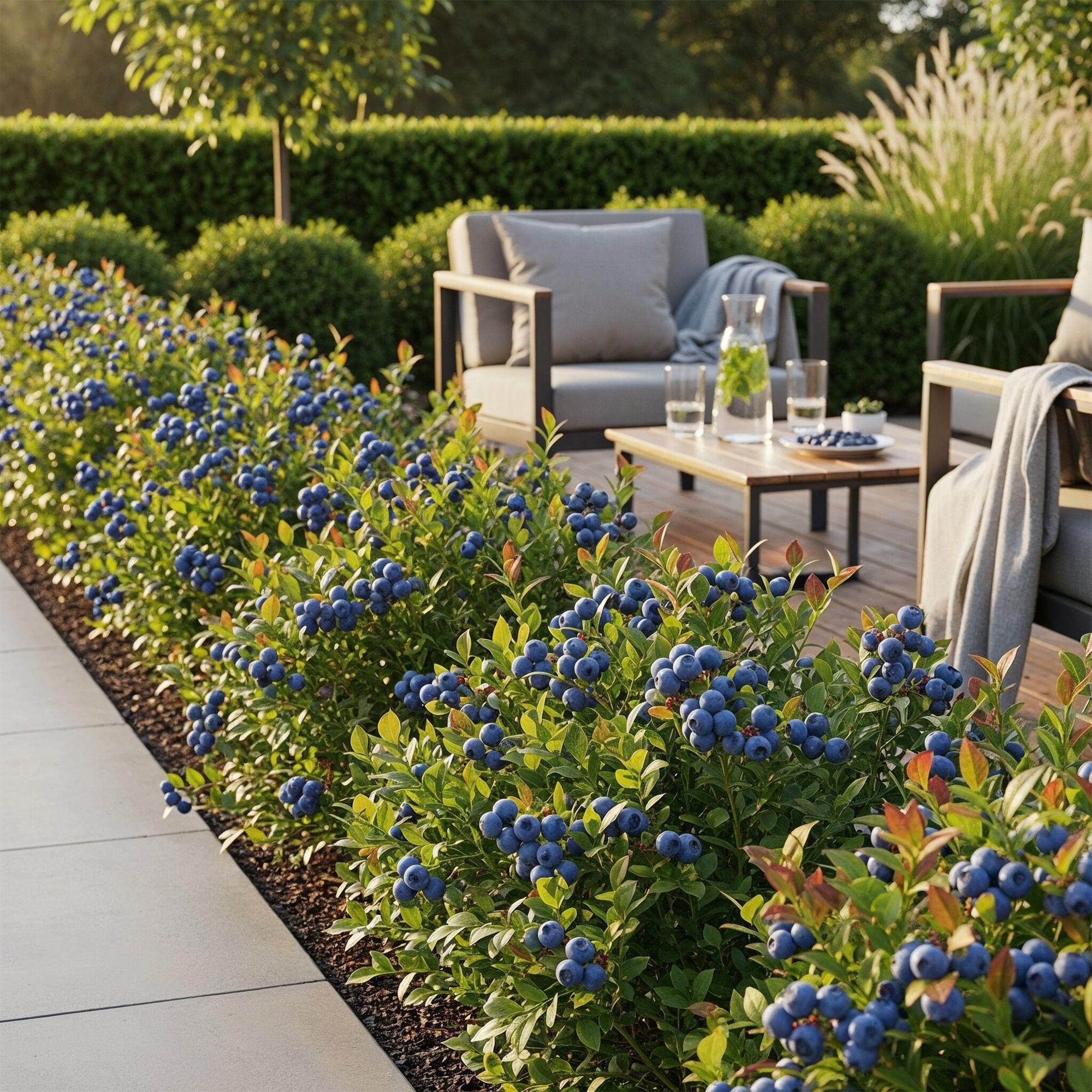 Fruitplanten - Blauwe Bes - Vaccinium corymbossum Northland - Winterhard - 6 Planten - Pot 9 cm - Blauwe Bes