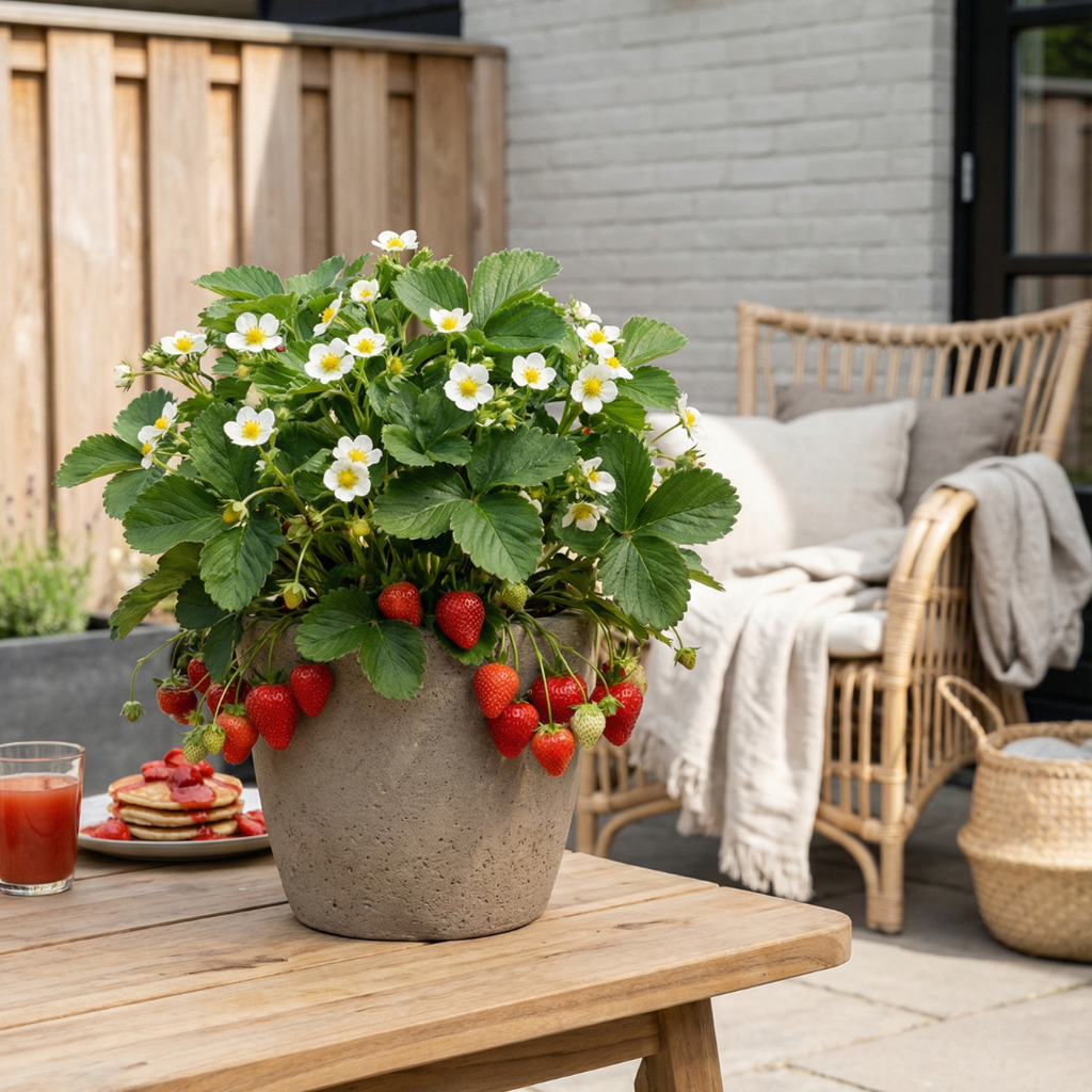 Aardbeien 6 pack (Fragaria) 100% biologisch 4x