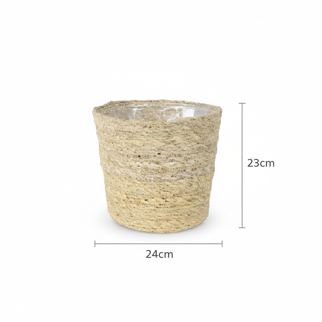 Planter Giraf D11/14x11cm - Bruin - D11/14x11cm