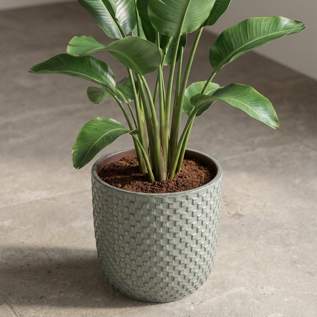 Pot relief groen D13,5