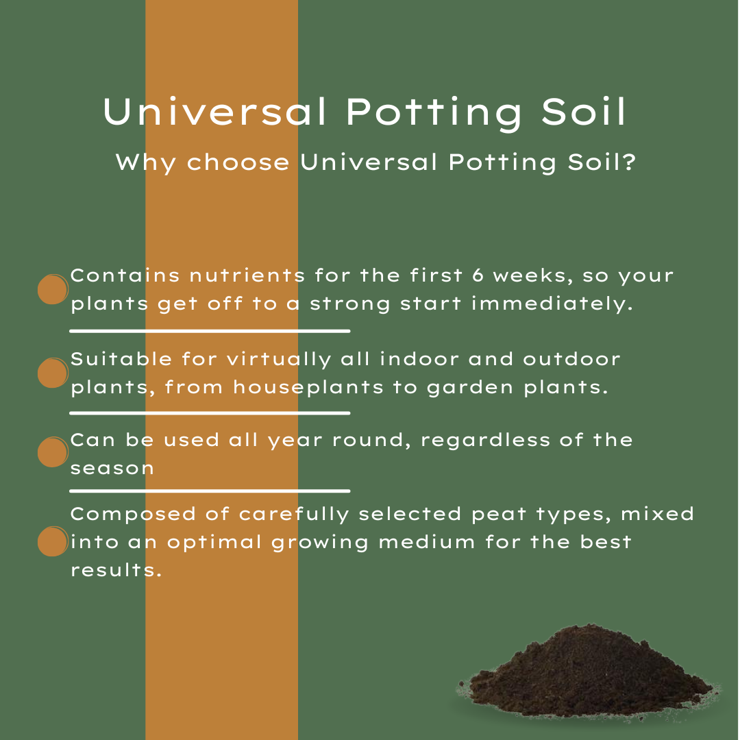 Potgrond Universeel 30 Liter – Voor Binnen- en Buitenplanten