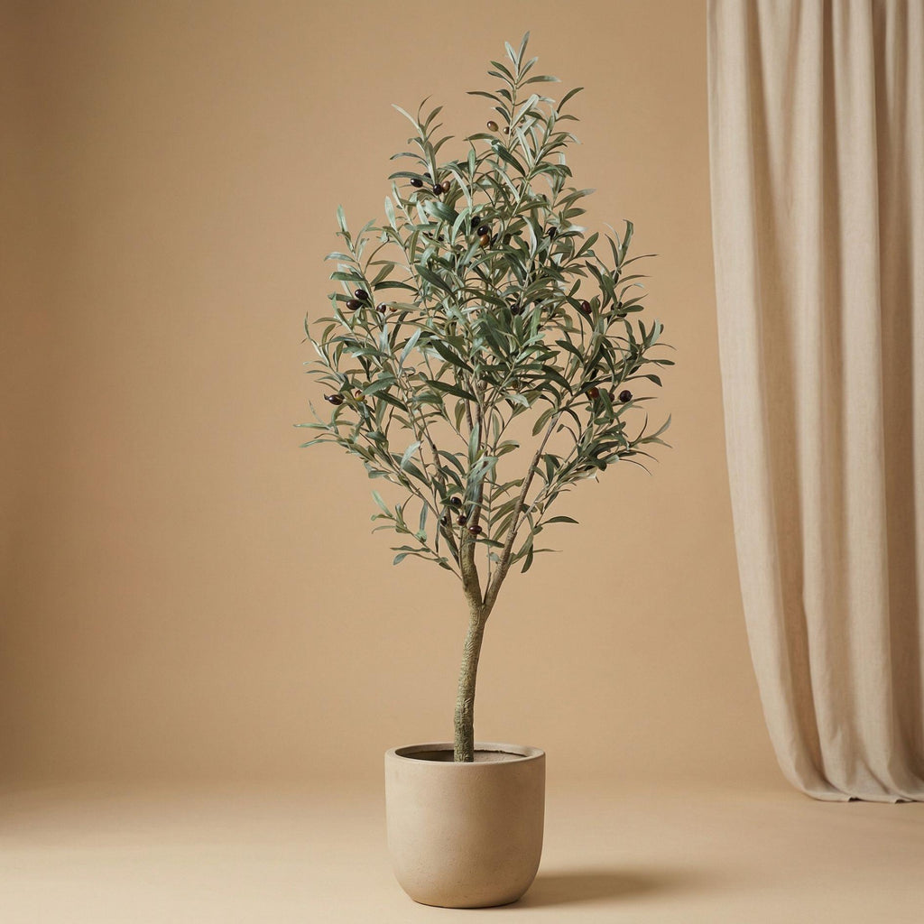 Kunst olijfboom in pot - Kunstplant - 140 cm