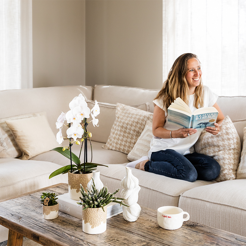 Kolibri Home | Bloom sierpot - Sand - Ø6cm