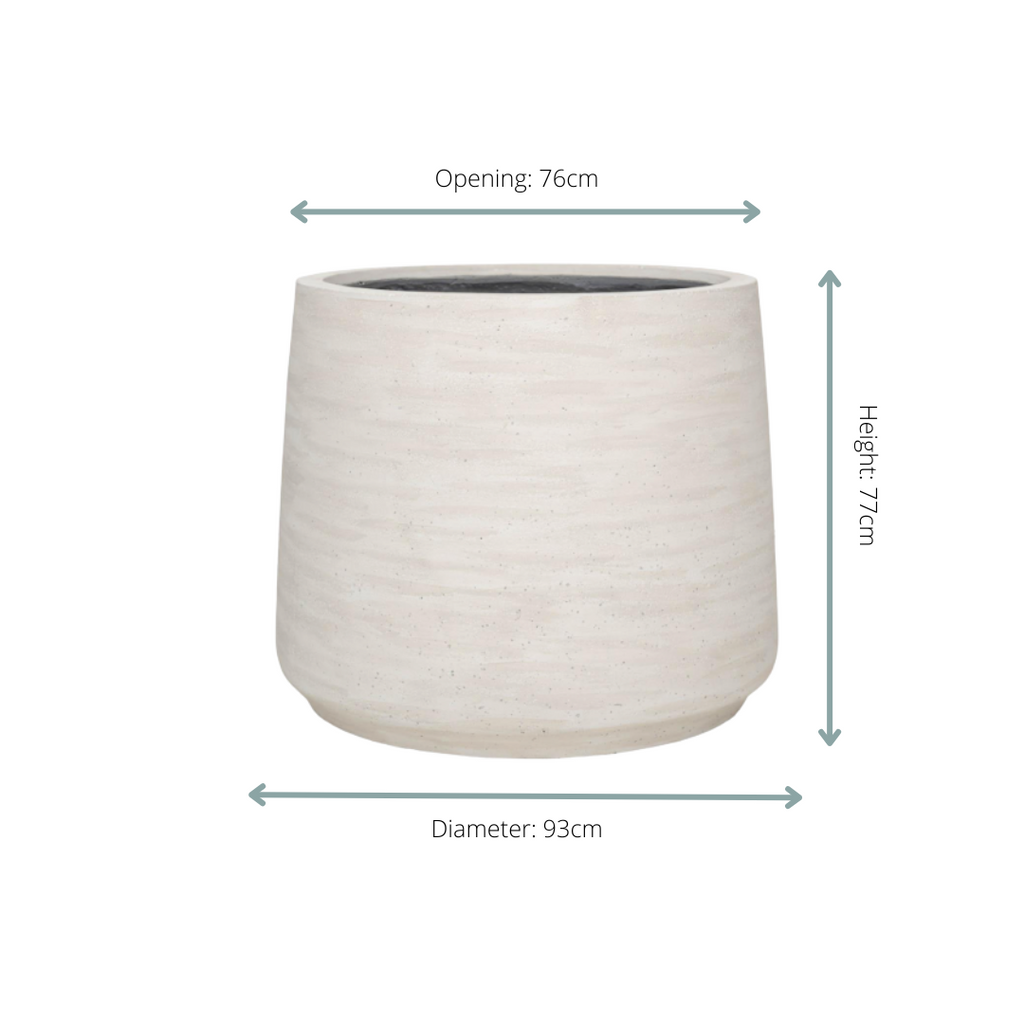 Jumbo Patt Ivory Washed - D93xH77