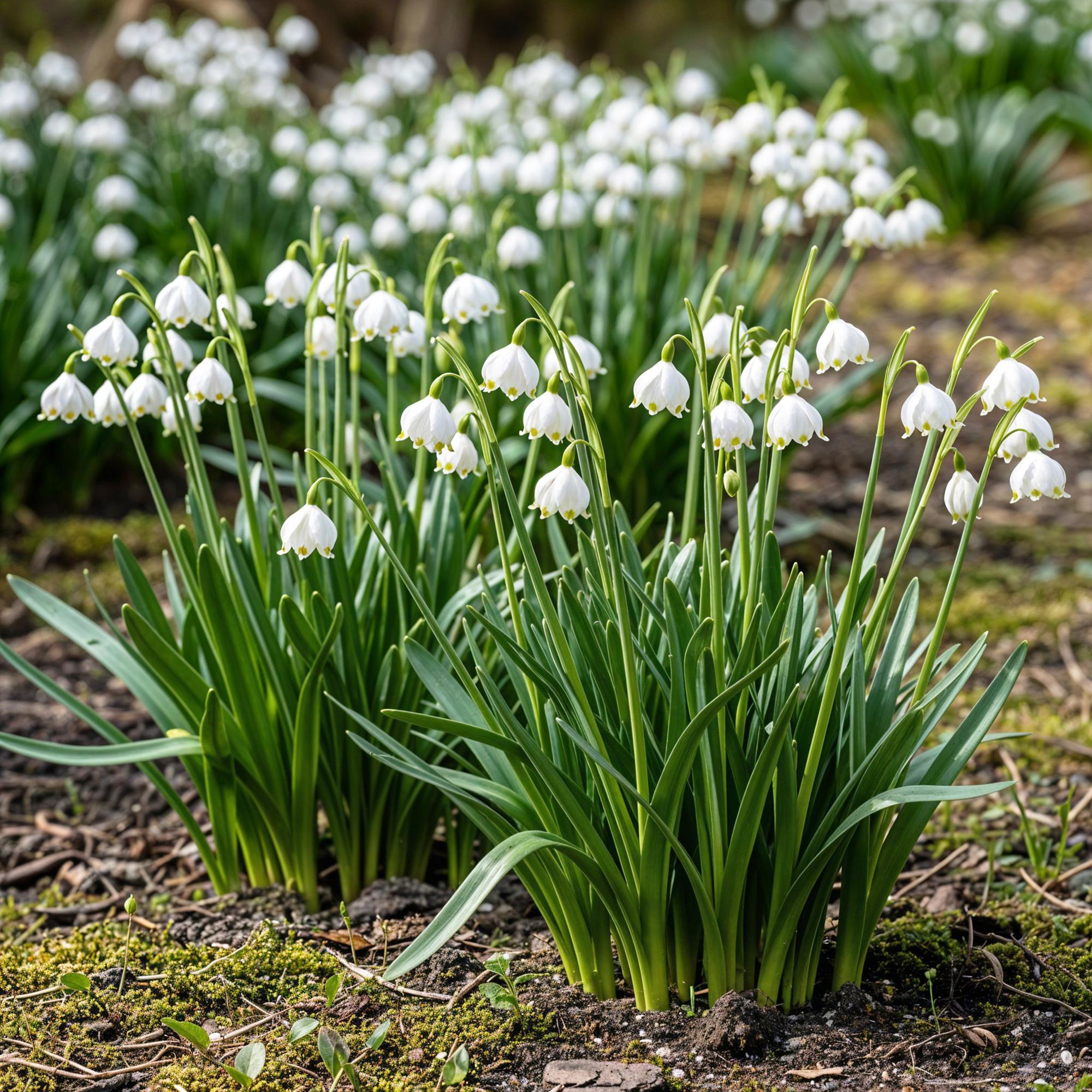 Bloembollen - Leucojum Aestivum - Kleur Wit - 20 stuks - Bolmaat 8/9 - XXL Pack