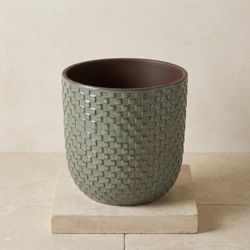 Pot relief groen D13,5