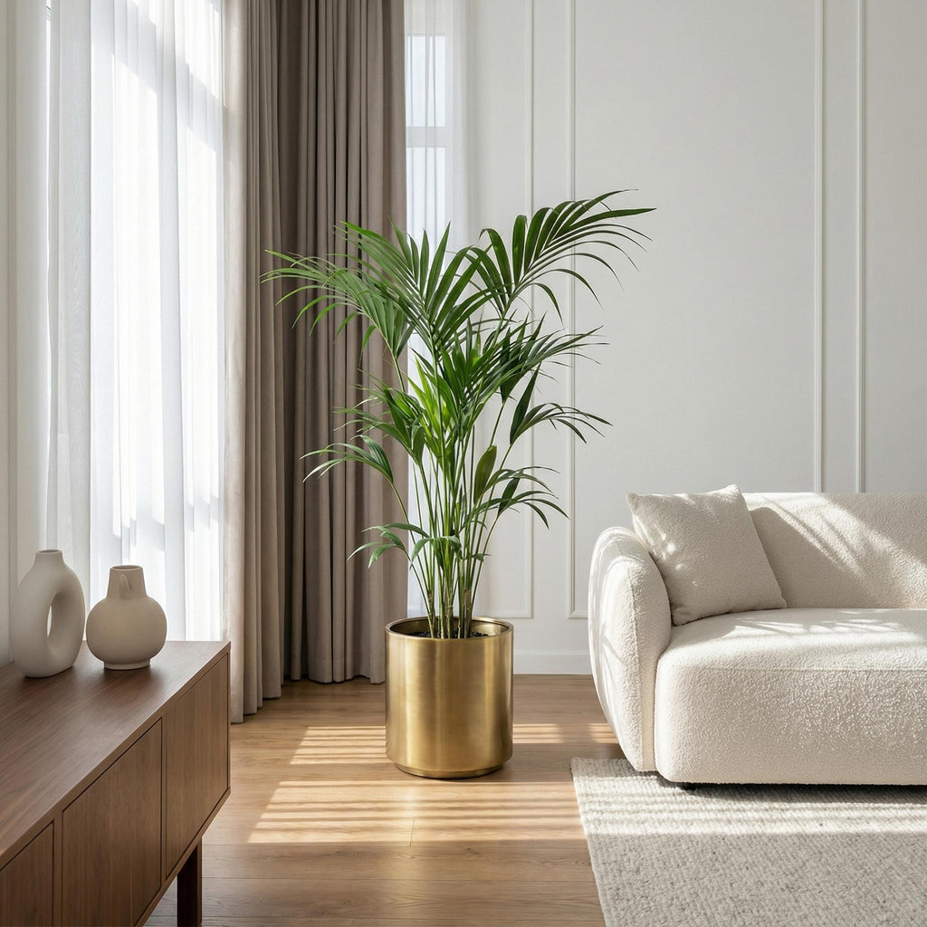 Kamerplant - Howea Forsteriana - Kentia Palm - Weinig Onderhoud - Groen - 1 plant - Pot 24cm - Hoogte 140-150cm