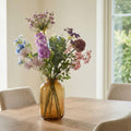 Kunstbloemen boeket - Purple Bloom Deluxe - Real Touch - 10 stelen - ↑ 90 cm