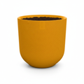Pot Elho Jazz Round Amber Yellow - D23