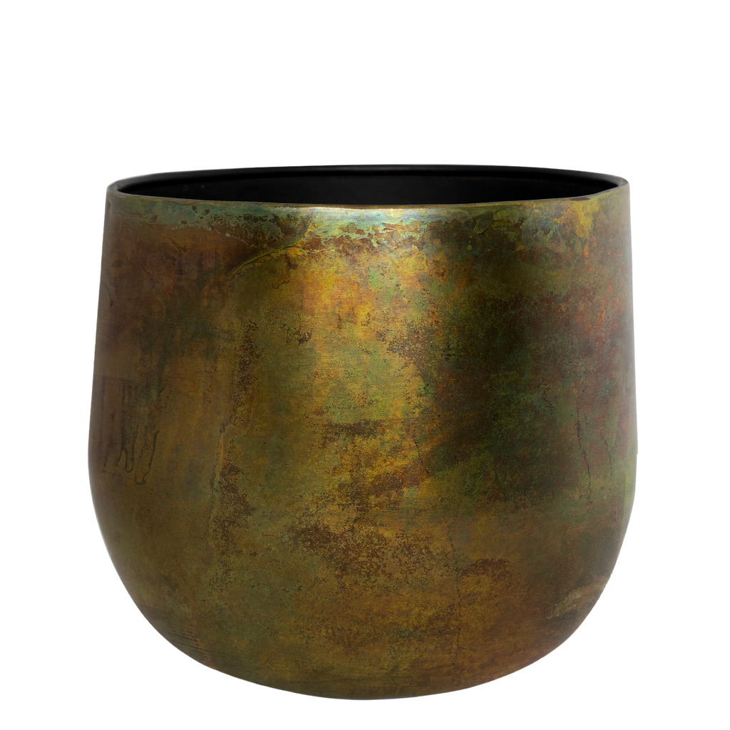 Pot - Koper -Elisa vintage green - M - H24 W29
