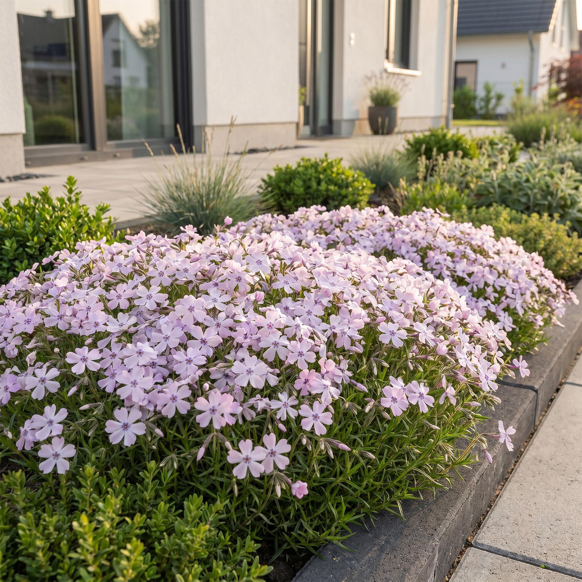Vasteplant - Phlox Benita - Vlambloem - Bodembedekkend - Blauw - 24 Planten - Pot 11cm - Hoogte 15-25cm