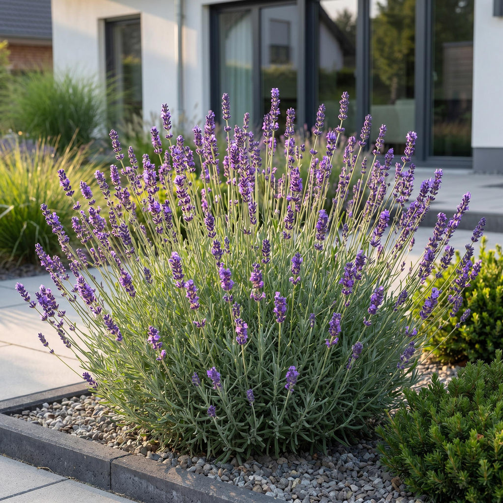 Vasteplant - Lavandula ang. Munstead - Lavendel - Geurend - Paars - 12 Planten - Pot 11cm - Hoogte 15-25cm