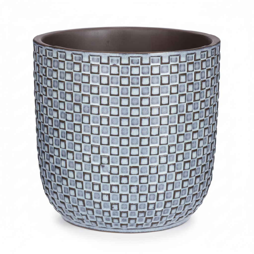Pot relief Blauw D13,5