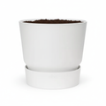 Elho greenville round white - D20cm