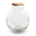 Terrarium fles (met) verlichting - Teddy - Ø 25 cm ↑ 26,5 cm - Zonder LED-kurk