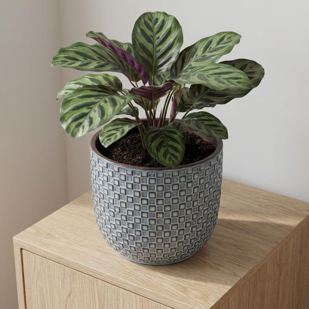 Pot relief Blauw D13,5