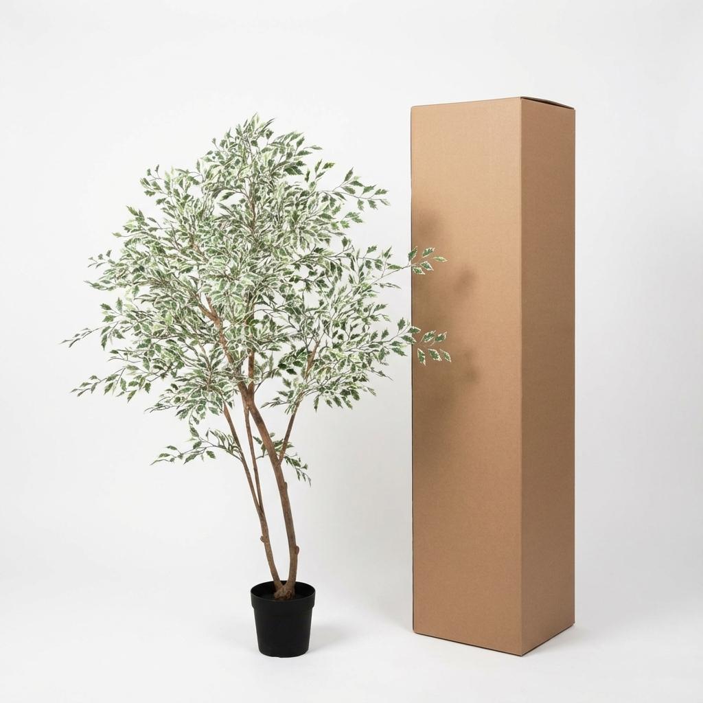 ARTIFICIAL Ficus benjamina variegata - 185cm