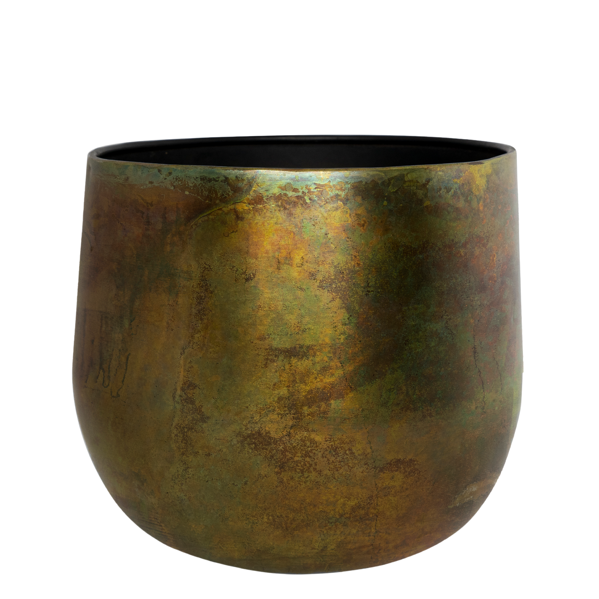 Pot - Koper -Elisa vintage green - L - H32 W39