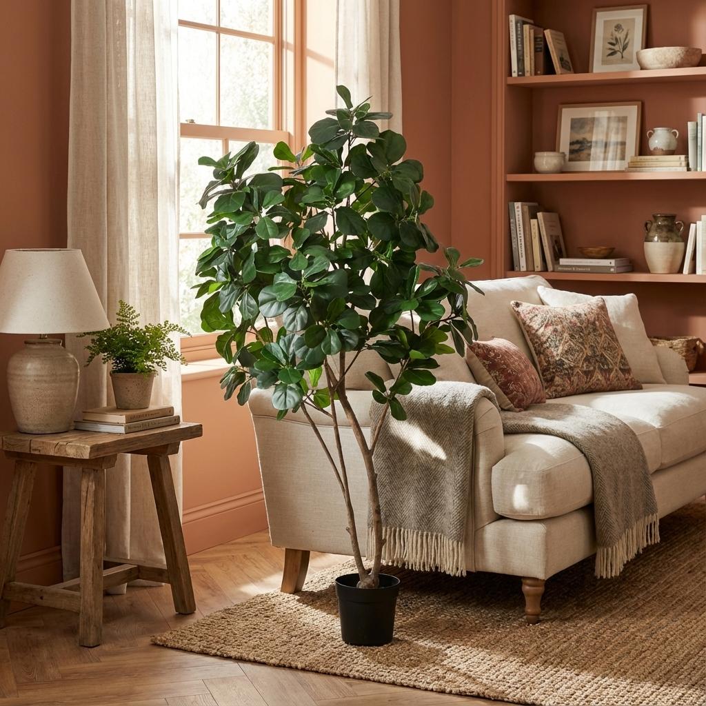 ARTIFICIAL Ficus Lyrata boom - 180cm