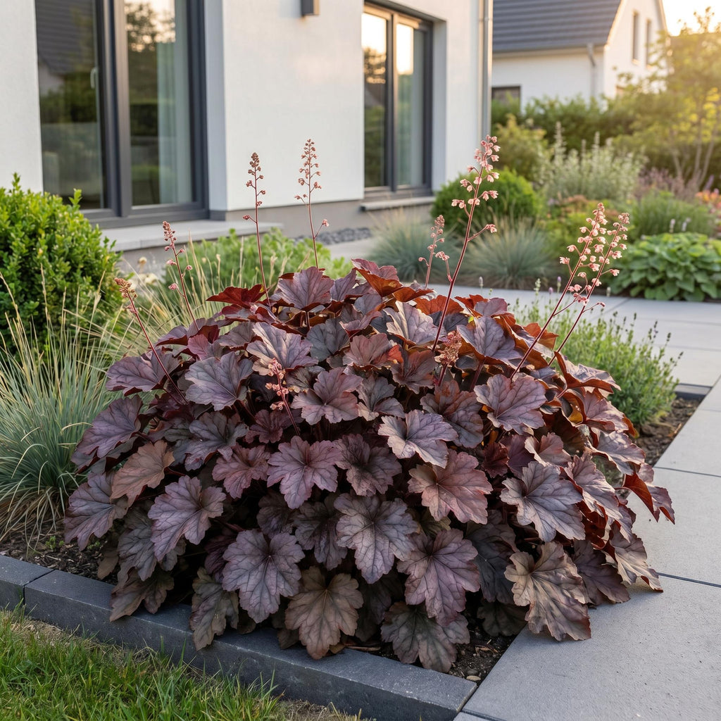 Vasteplant - Heuchera micr. Palace Purple - Purperklokje - Schaduw - Paars - 1 Plant - Pot 11cm - Hoogte 15-25cm
