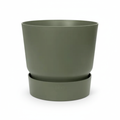 Elho greenville round leaf green - D20cm