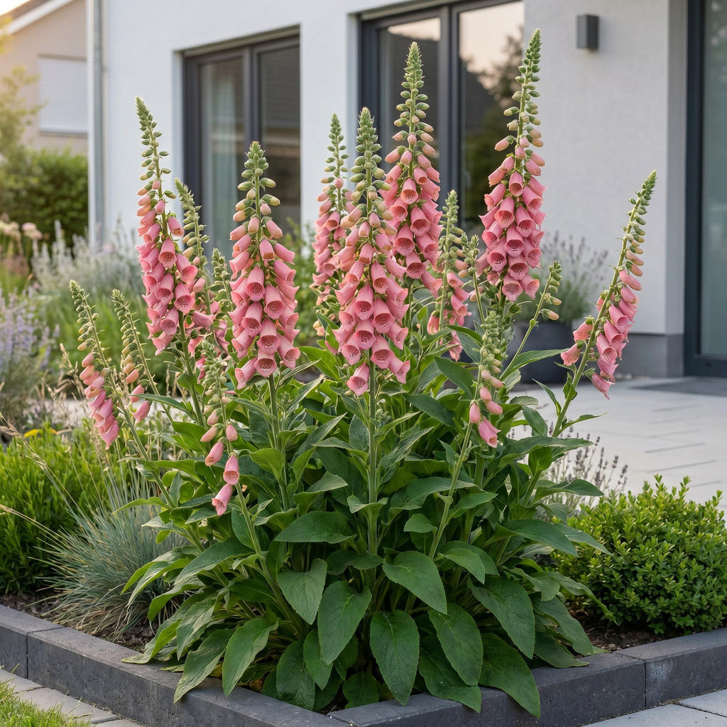 Vasteplant - Digitalis mertonensis - Vingerhoedskruid - Schaduw - Roze - 1 Plant - Pot 11cm - Hoogte 15-25cm