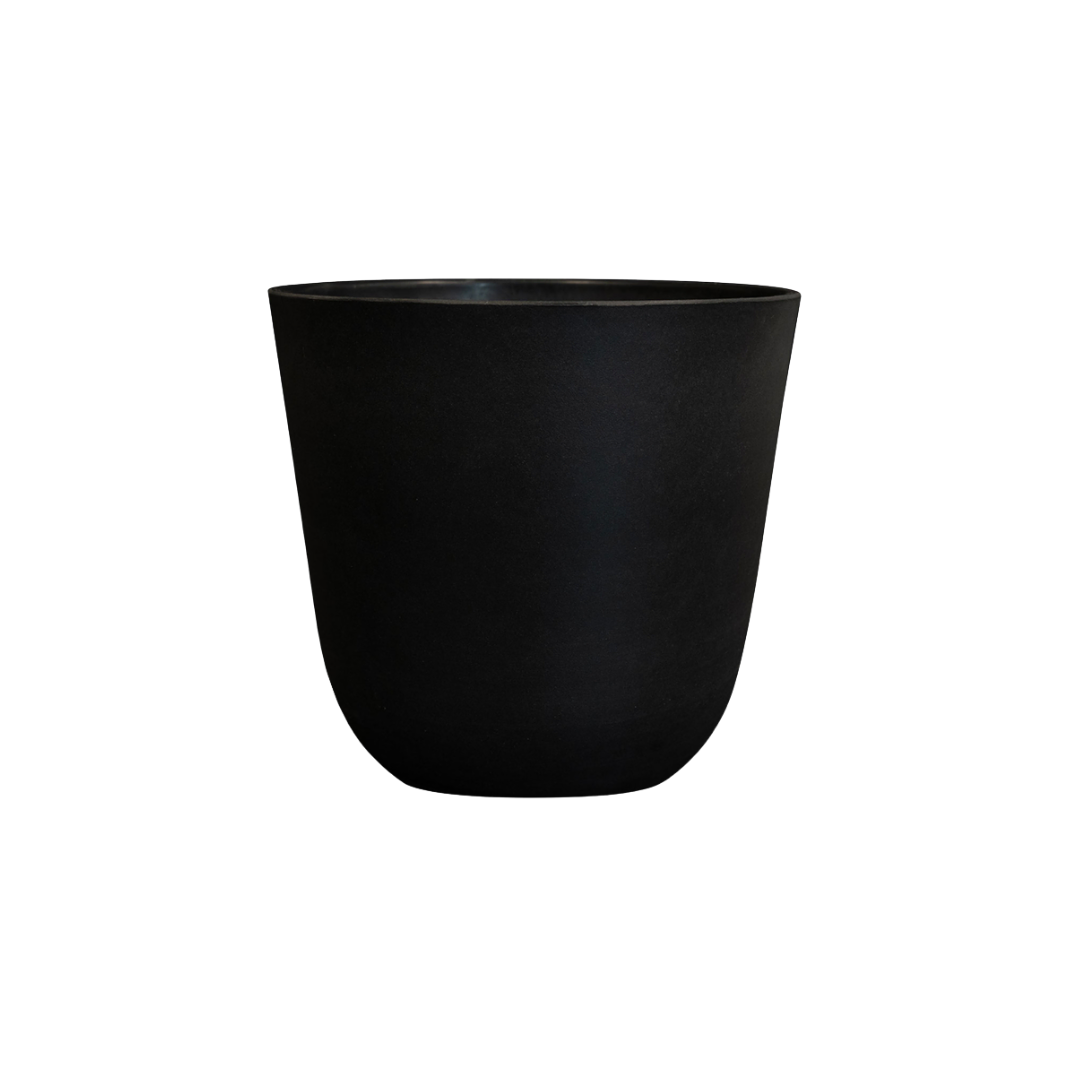 Pot Palermo zwart D35 x H32