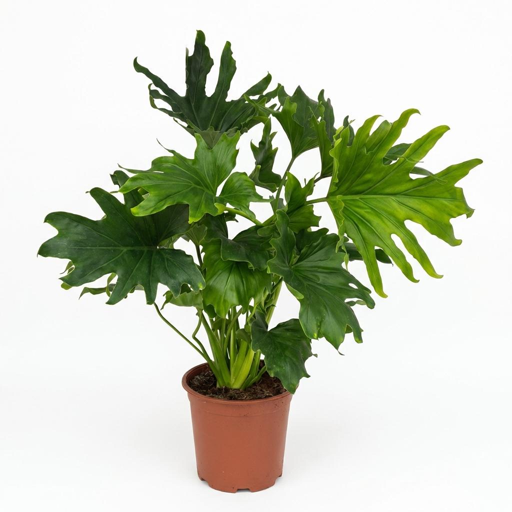 Kamerplant - Philodendron - Philodendron Lickety split - Groen - Weinig onderhoud - 1 Plant - Pot 19cm - Hoogte 70cm