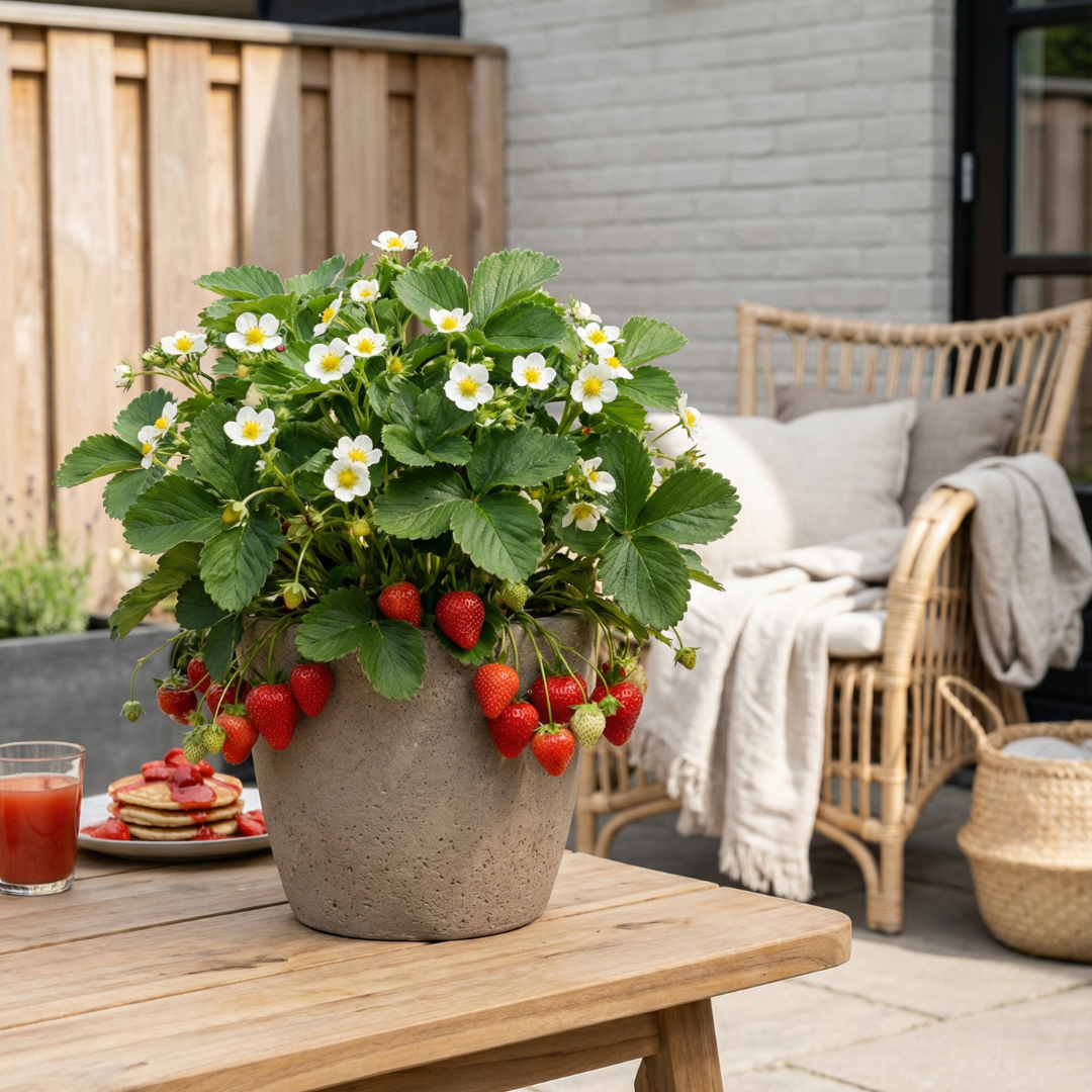 Aardbeien 6 pack (Fragaria) 100% biologisch 12x