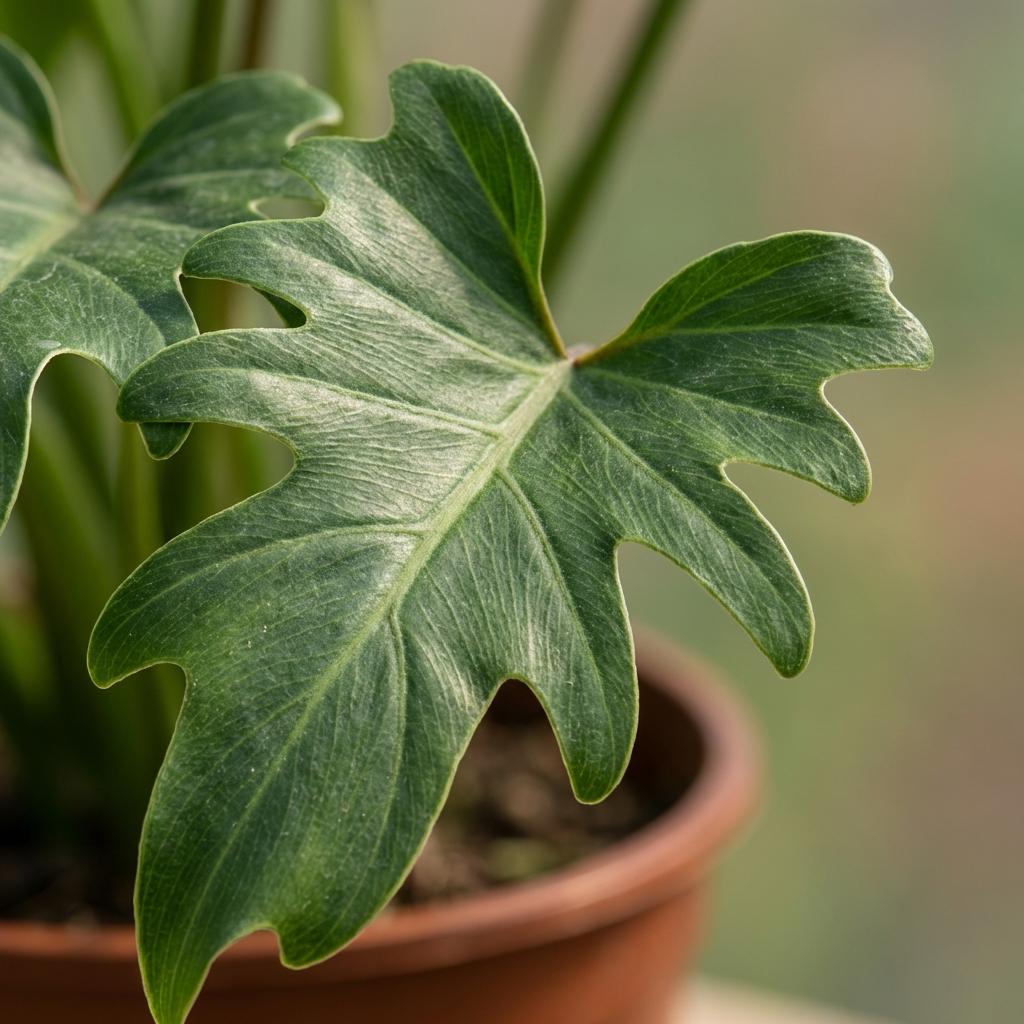 Kamerplant - Philodendron - Philodendron Xanadu - Groen - Weinig onderhoud - 1 Plant - Pot 19cm - Hoogte 60cm