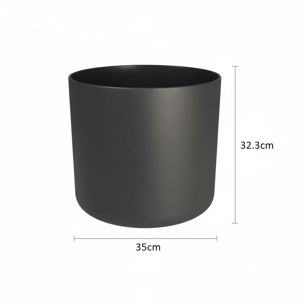 Elho B.for soft Antraciet - 35cm
