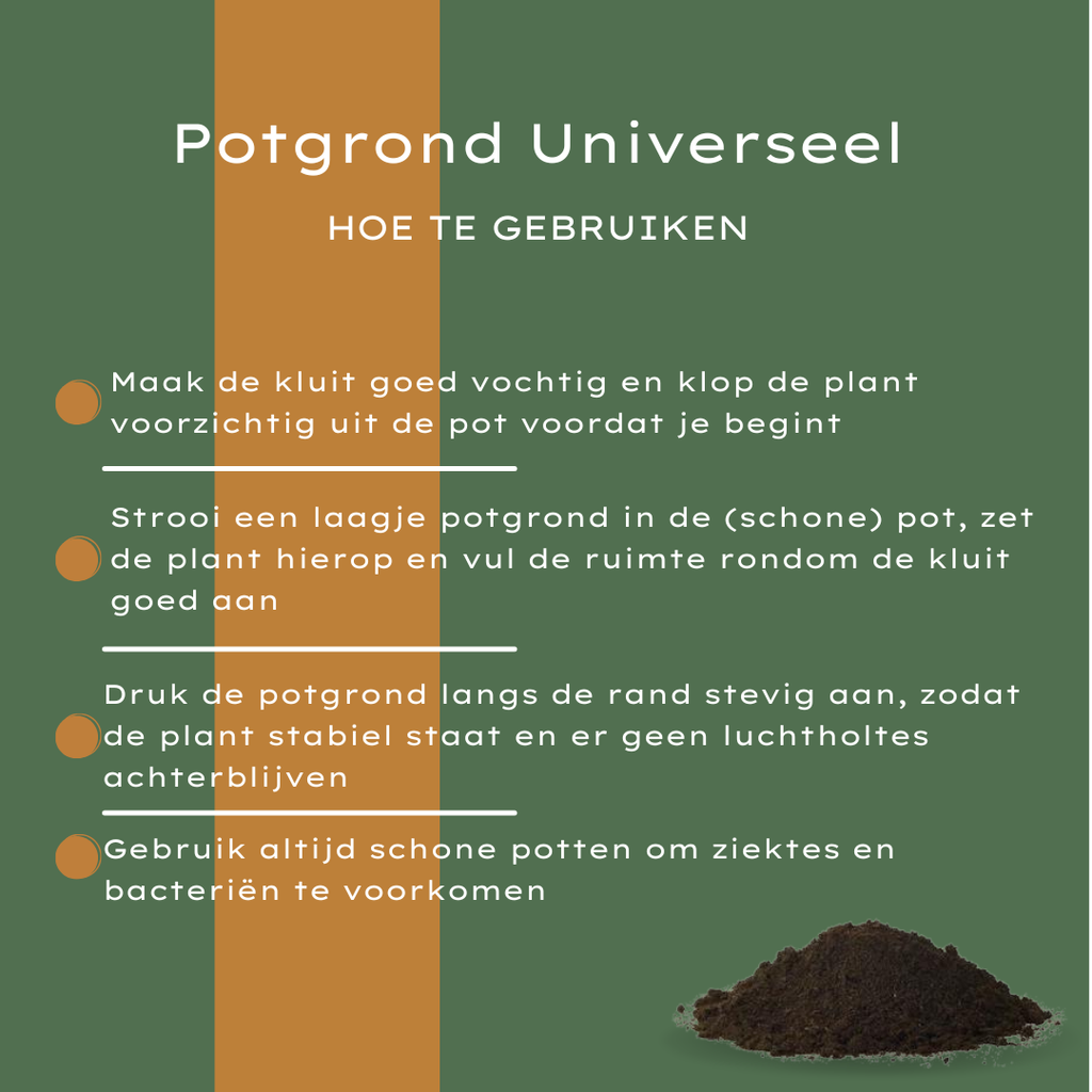 Potgrond Universeel 30 Liter – Voor Binnen- en Buitenplanten