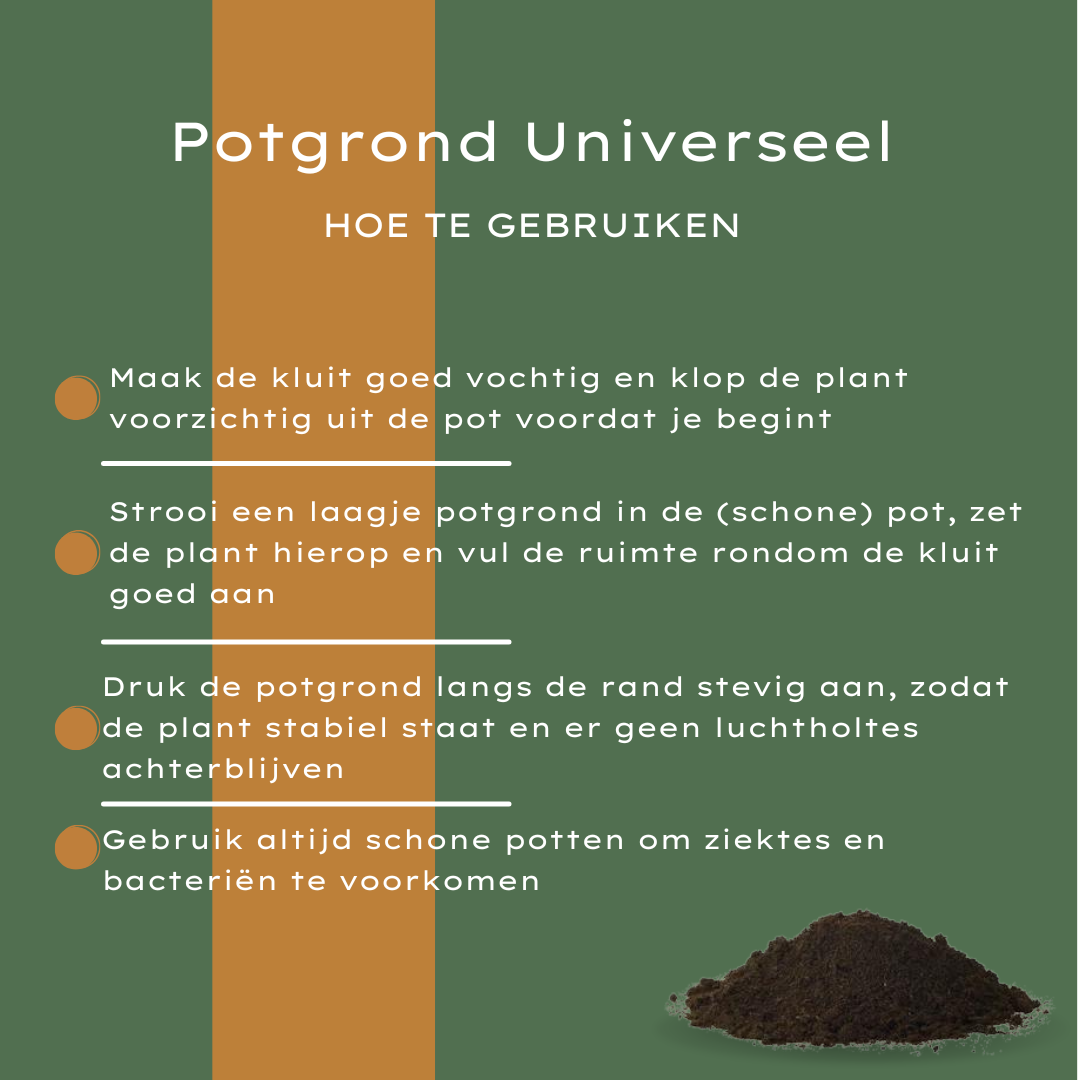 Potgrond Universeel 30 Liter – Voor Binnen- en Buitenplanten