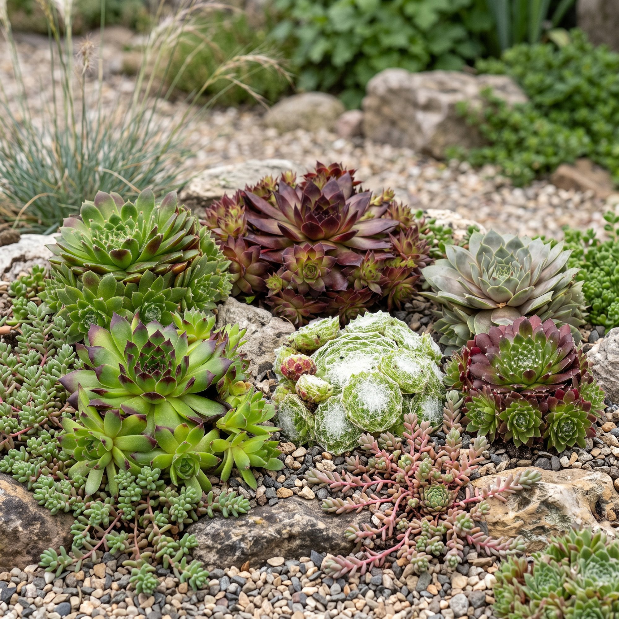 12x - Sempervivum Big Sam - Ø7cm - ↕10-12cm