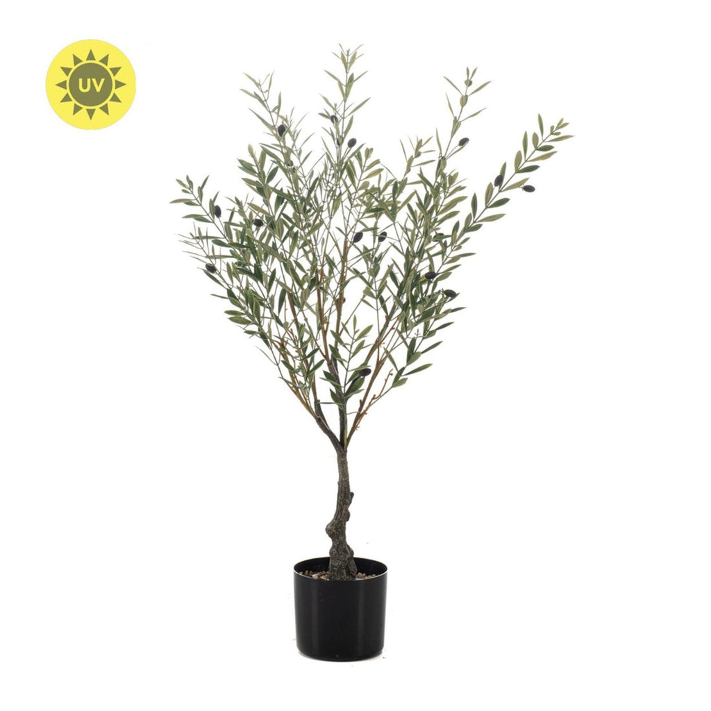 Artificial Olive tree in pot - kunstplant - UV - 90 cm