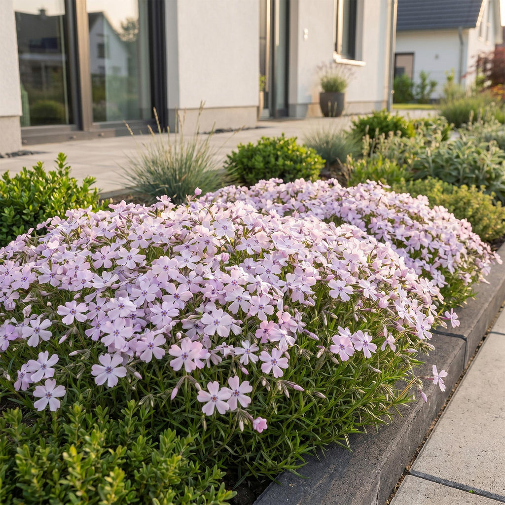 Vasteplant - Phlox Benita - Vlambloem - Bodembedekkend - Blauw - 6 Planten - Pot 11cm - Hoogte 15-25cm