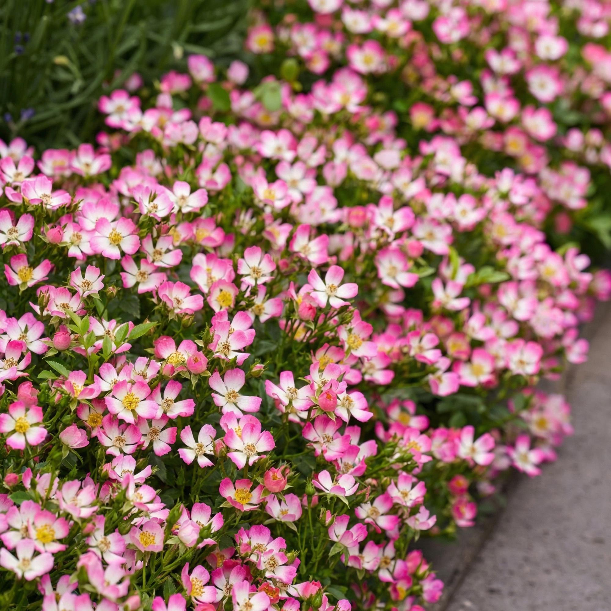 Tuin Roos - Rosa Cutie Pie - Roos - Winterhard - Roze - 1 Plant - Pot 12cm - Hoogte Hoogte 20-25cm
