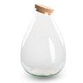 Terrarium fles met kurk - Drop XL - Ø 24 cm ↑ 37 cm