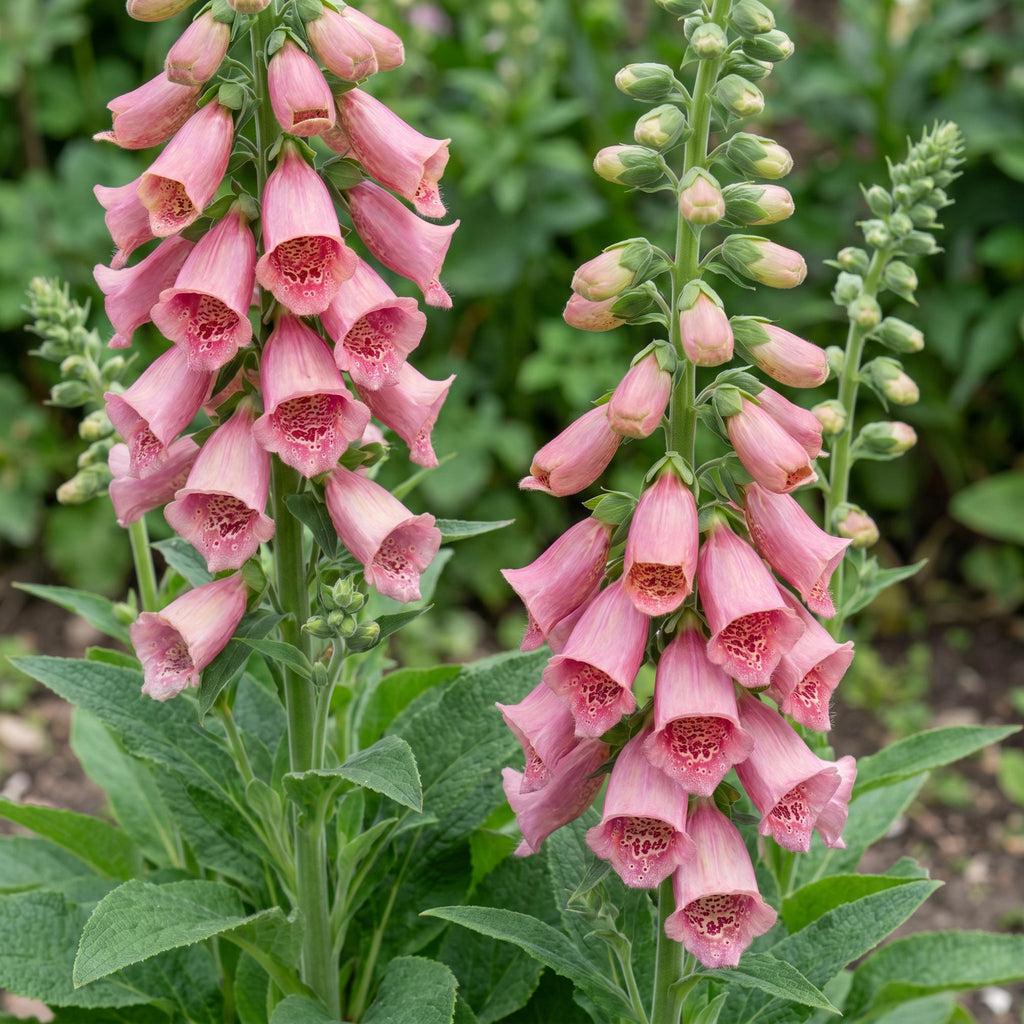 Vasteplant - Digitalis mertonensis - Vingerhoedskruid - Schaduw - Roze - 1 Plant - Pot 11cm - Hoogte 15-25cm