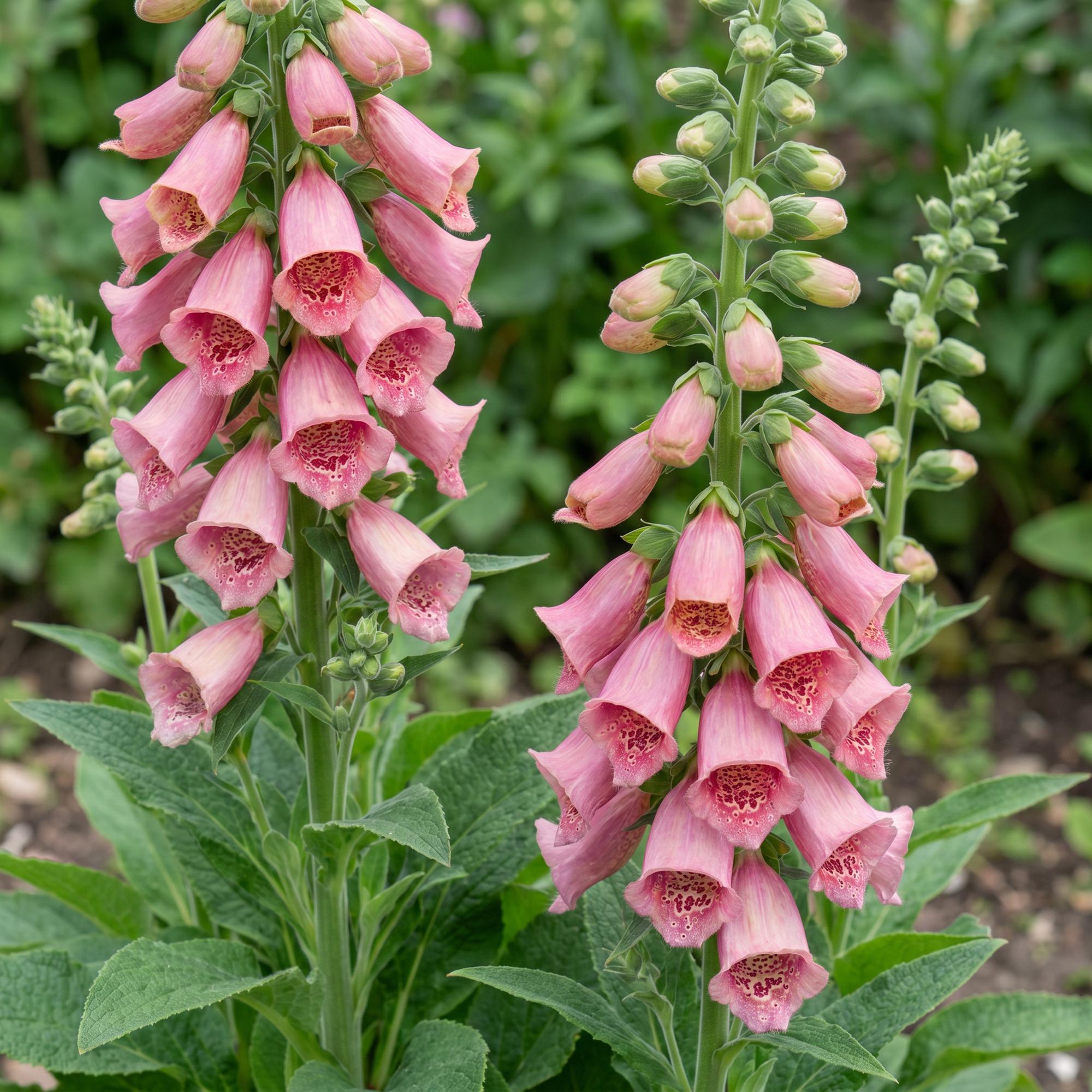 Vasteplant - Digitalis mertonensis - Vingerhoedskruid - Schaduw - Roze - 1 Plant - Pot 11cm - Hoogte 15-25cm